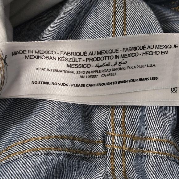 Ariat Rebar M4 Jeans Mens 44x30 Relaxed DuraStretch Boot Cut Carbine Workwear - Picture 10 of 13